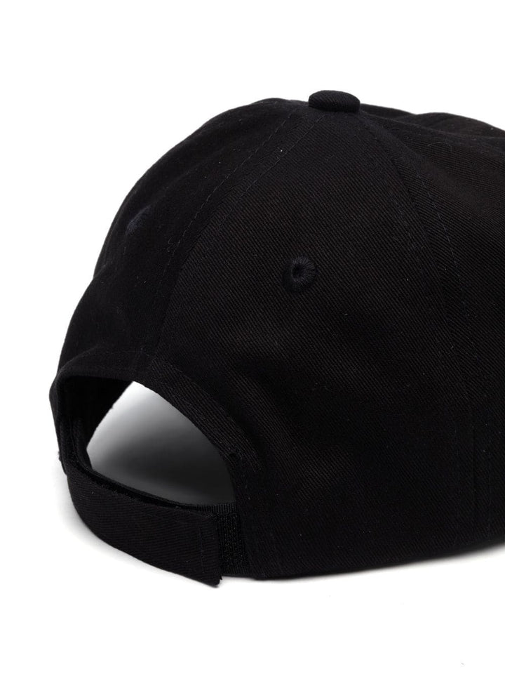 Black hat for children with logo