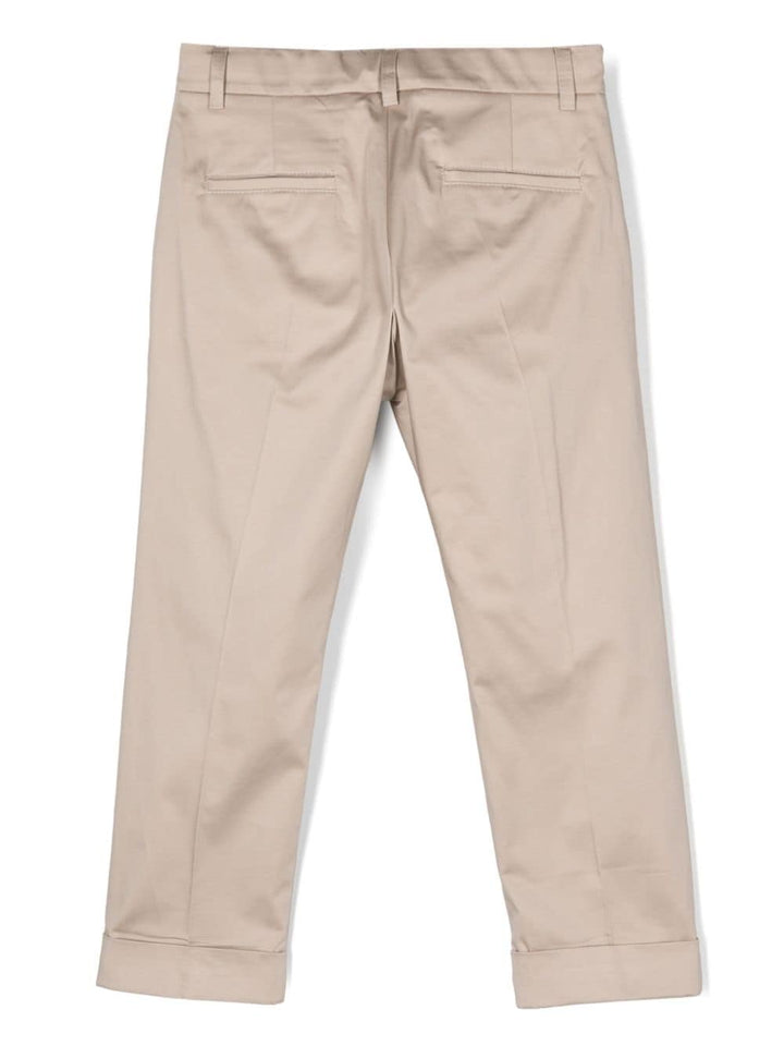 Pantalone beige per bambino PP3535 BE Paolo Pecora Kids 