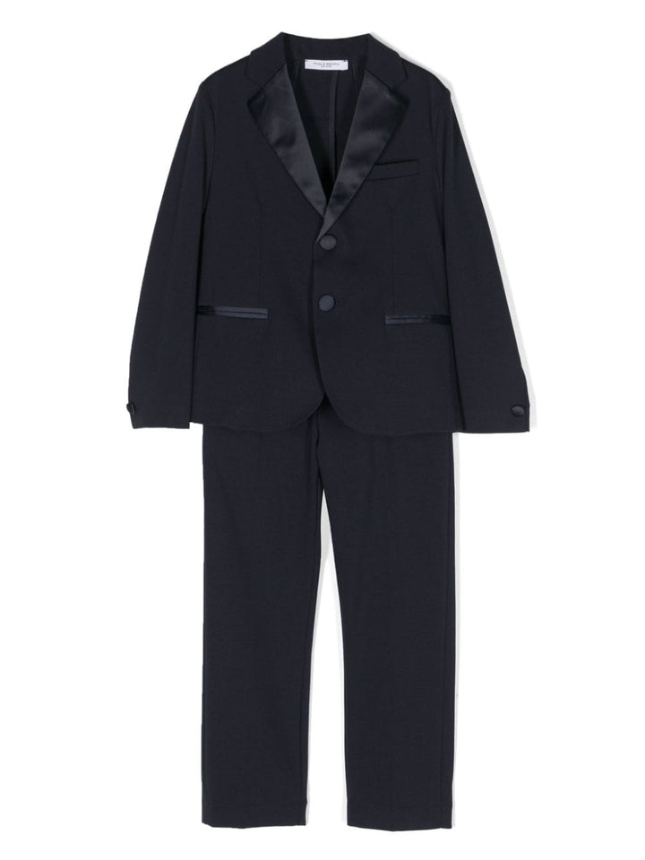 Elegant blue suit for boys
