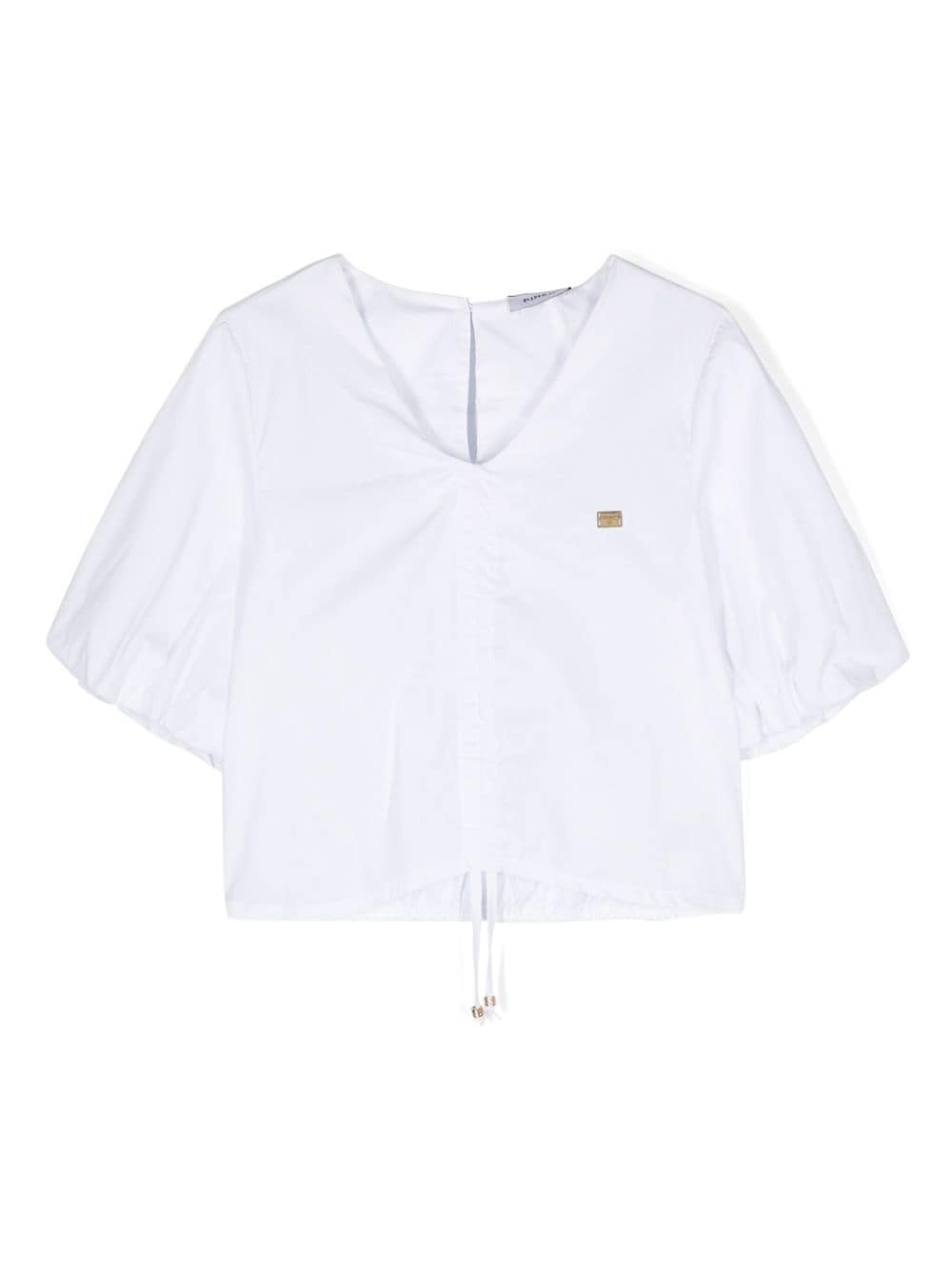 Top bianco per bambina S4PIJGTO025 001 Pinko Kids 