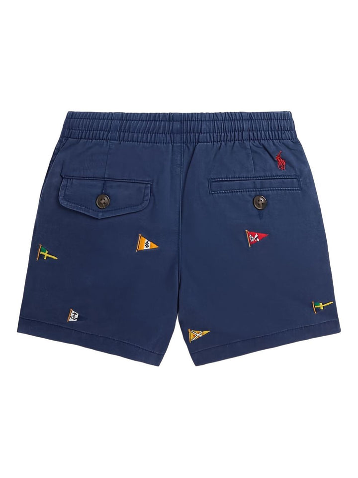Bermuda blu navy per bambino 322925703 001 Ralph Lauren Kids 