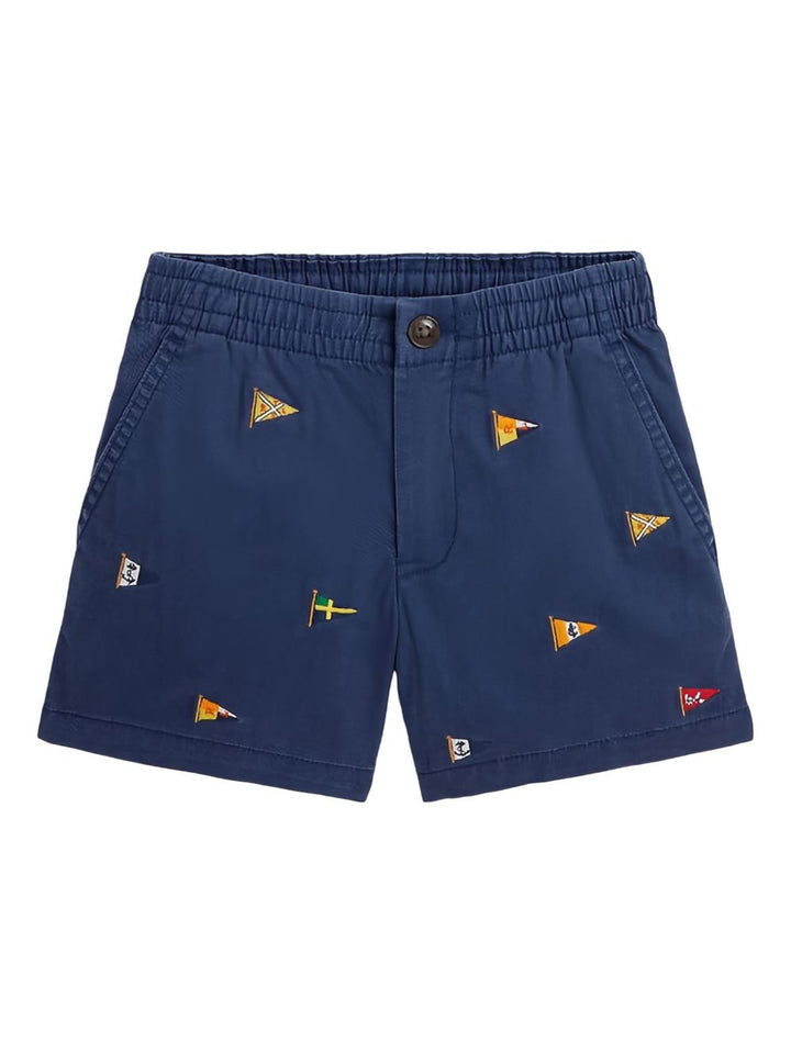 Bermuda blu navy per bambino 322925703 001 Ralph Lauren Kids 