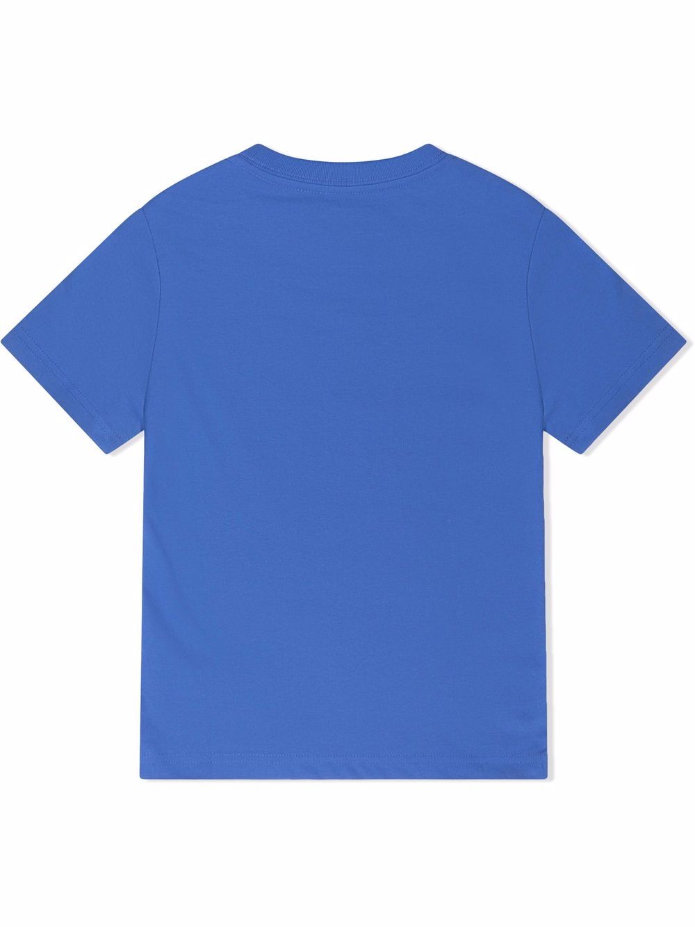 Blue t-shirt for boys with logo