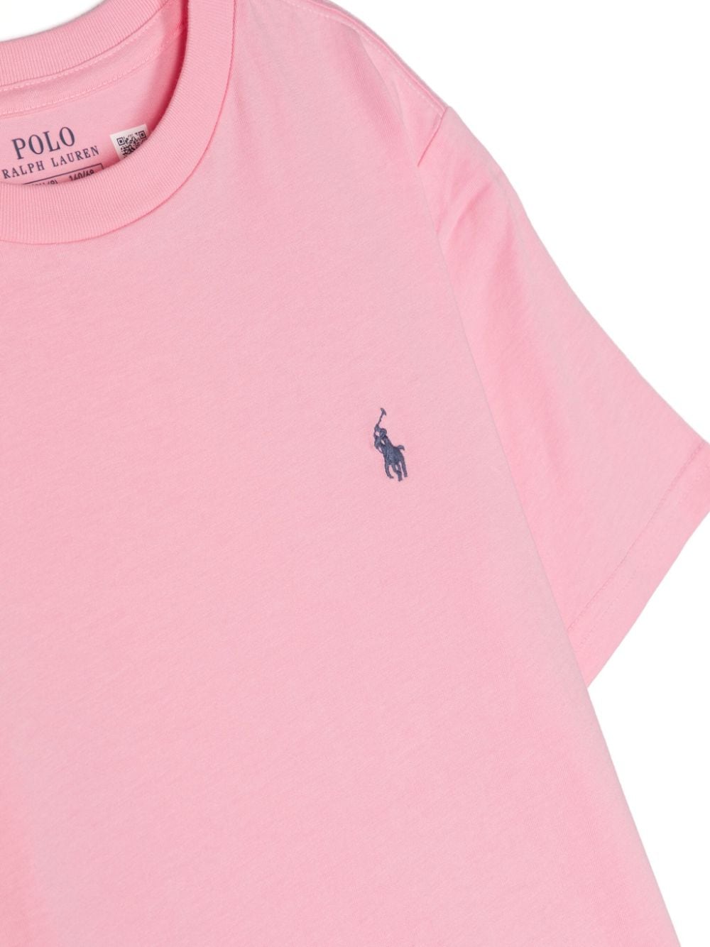 T-shirt rosa per bambino con logo