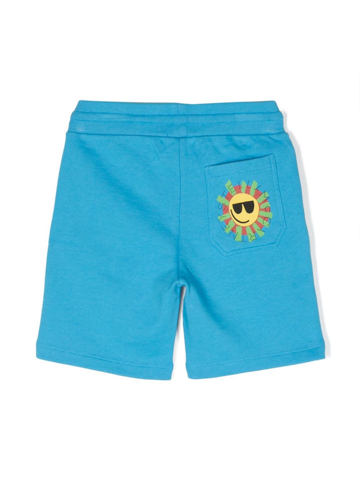Bermuda blu per bambino TU6Q79Z0499 673 Stella McCartney Kids 