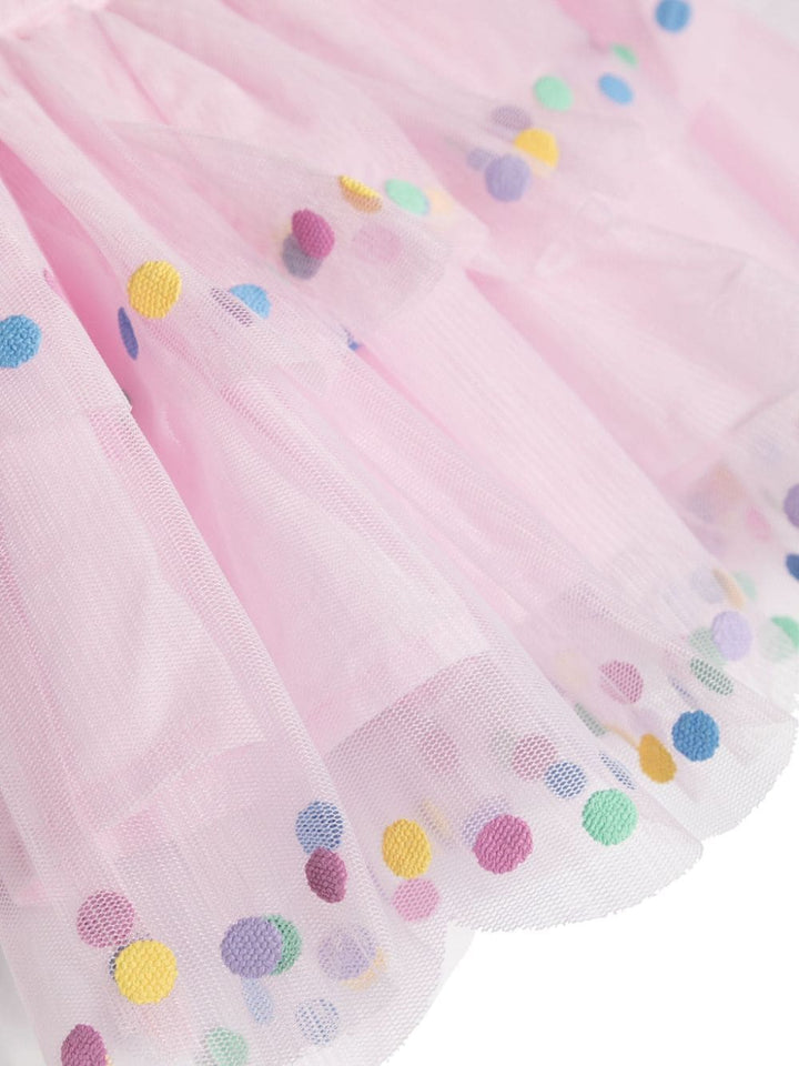 Gonna rosa per neonato in tulle TU7011Z1119 579 Stella McCartney Kids 