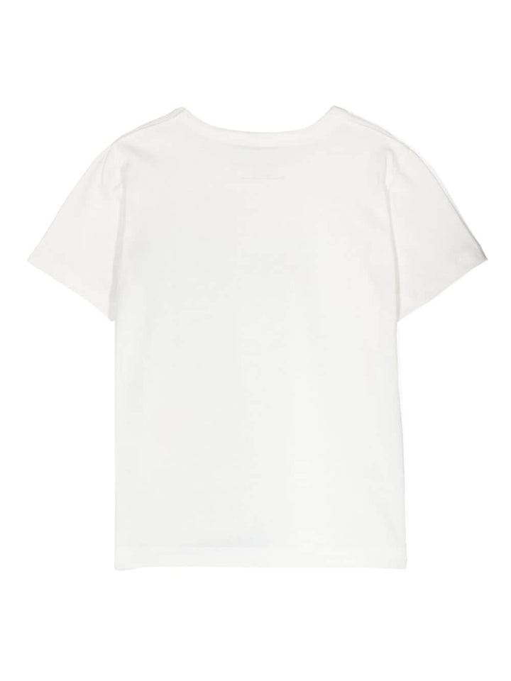 T-shirt bianca per bambina con stampa TU8D11Z0434 101 Stella McCartney Kids 