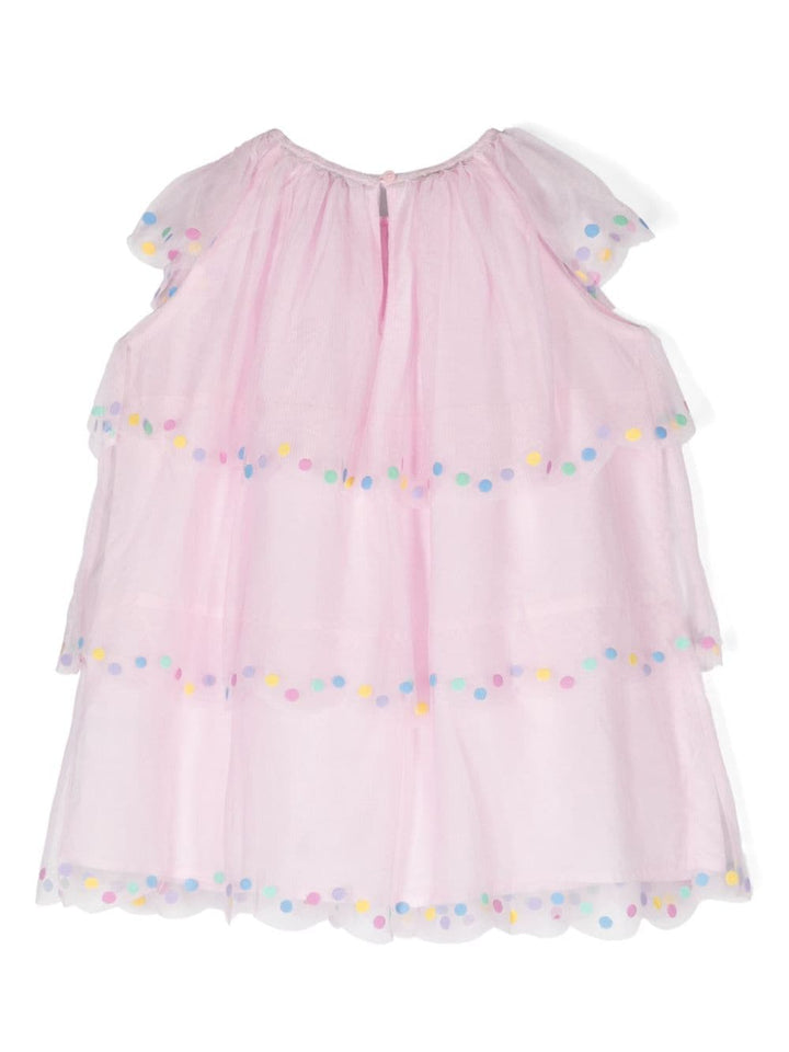 Pink tulle dress for girls