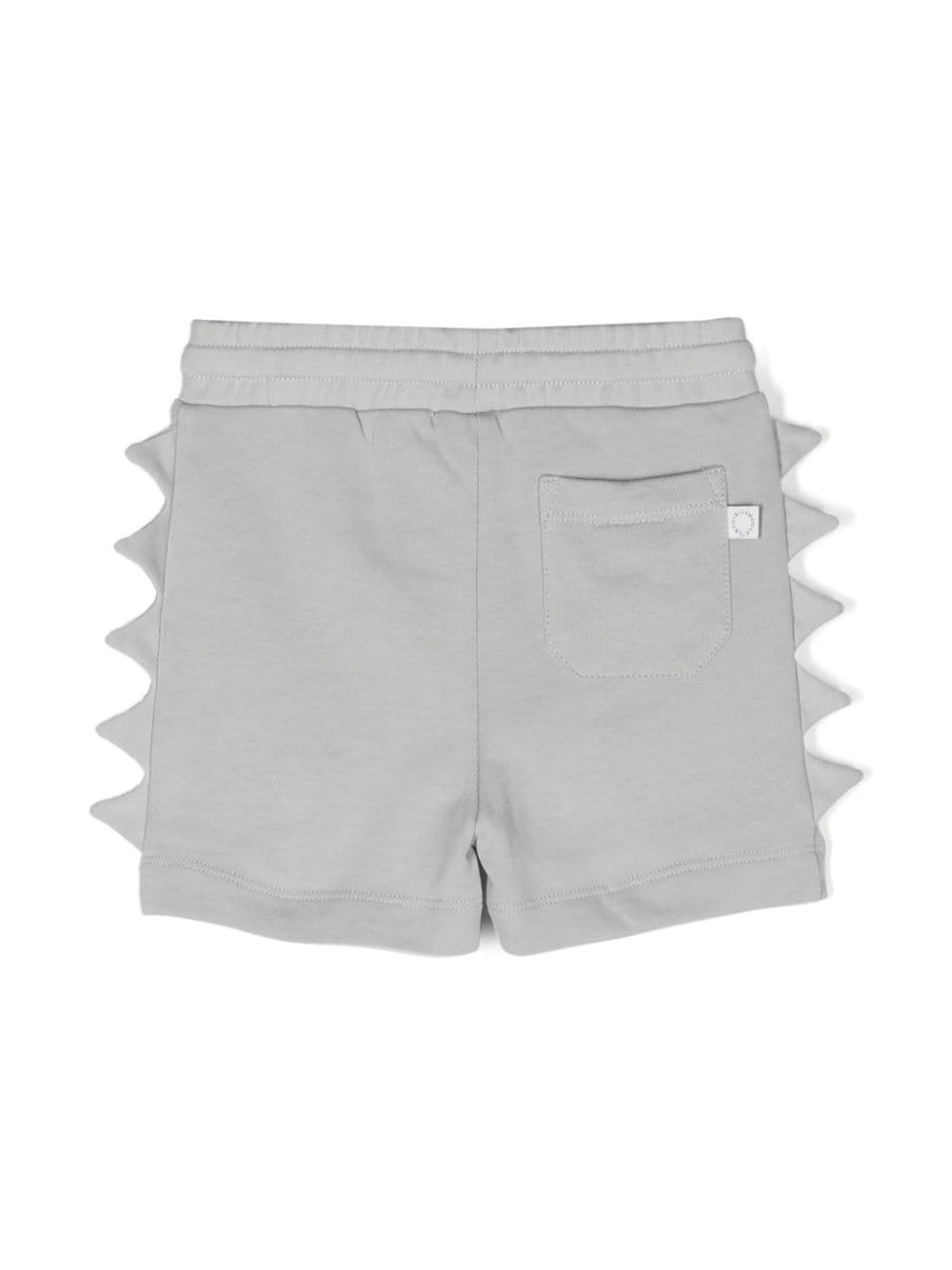 Gray Bermuda shorts for newborns