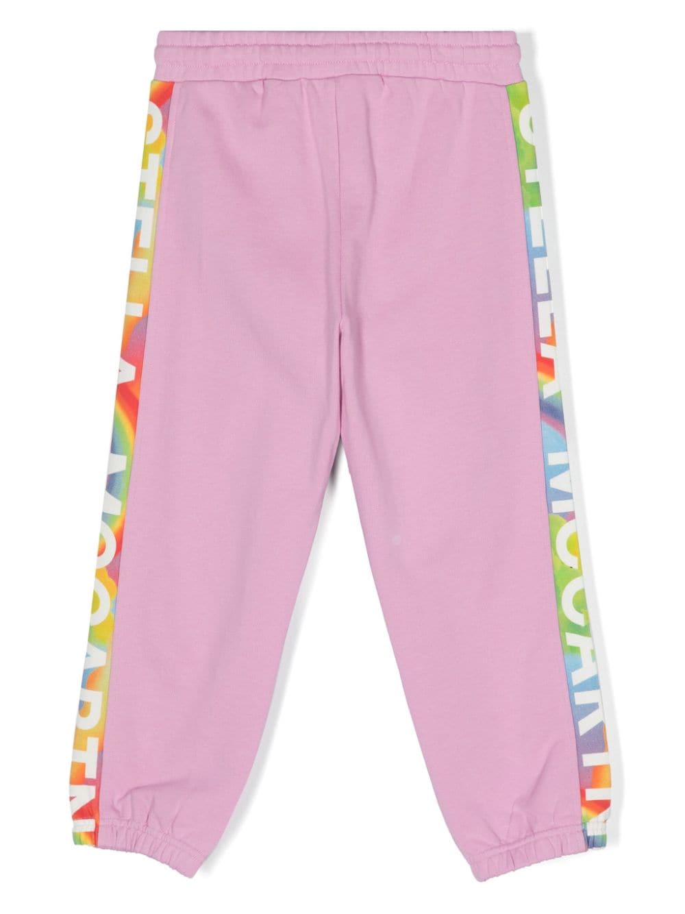 Bubblegum red sports trousers for girls