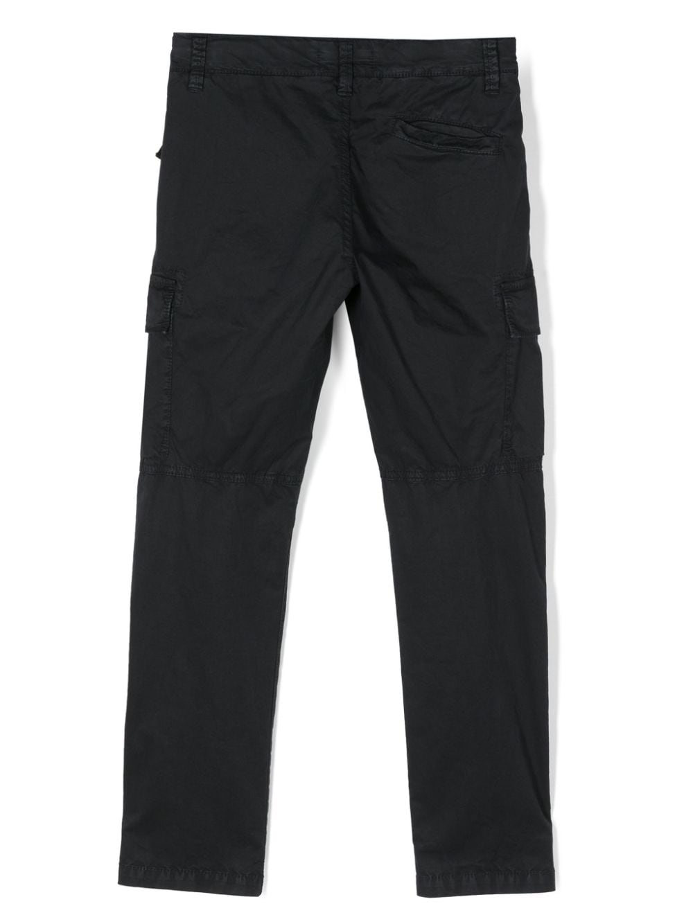Pantalone blu per bambino con logo 801630410 V0120 Stone Island Kids 