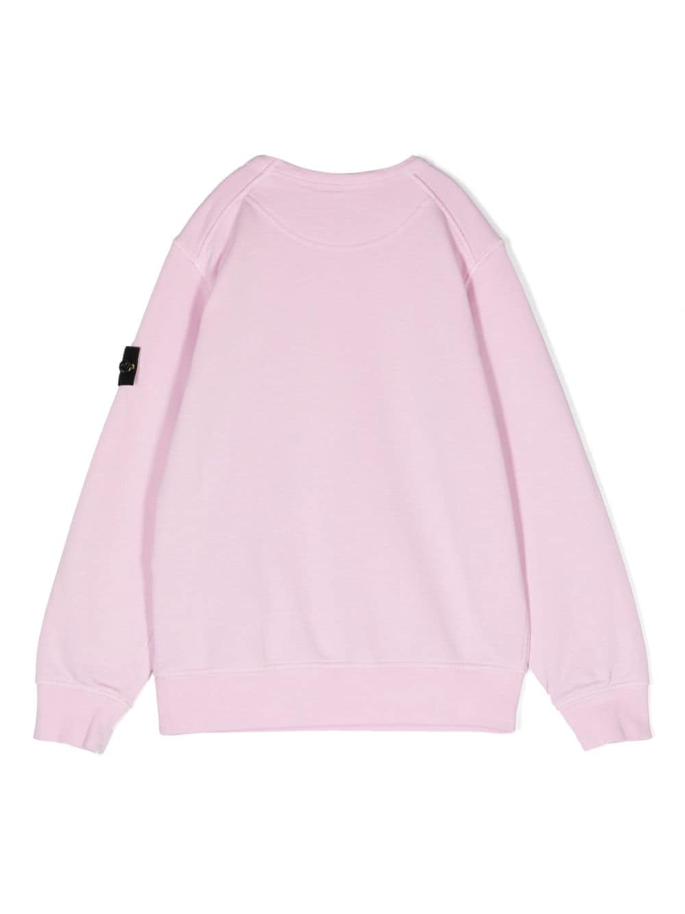 Pink sweatshirt for boys with logo