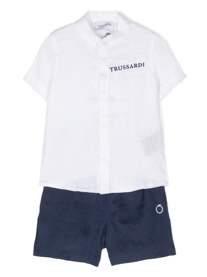 Trussardi Kids TIP24020CLWH/BL