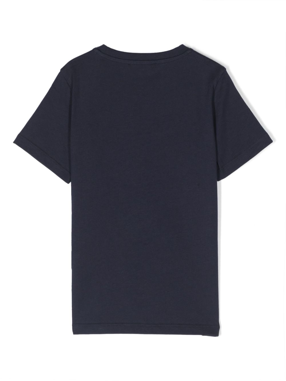 T-shirt blu per bambino con stampa 10002391A10165 2UQ70 Versace Kids 