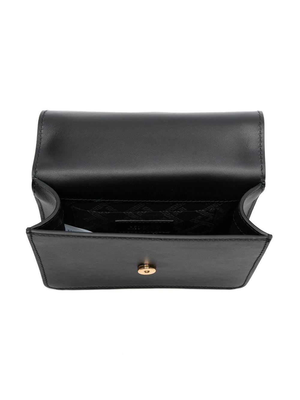 Borsa nera per bambina in pelle 10079421A05660 1B00V Versace Kids 