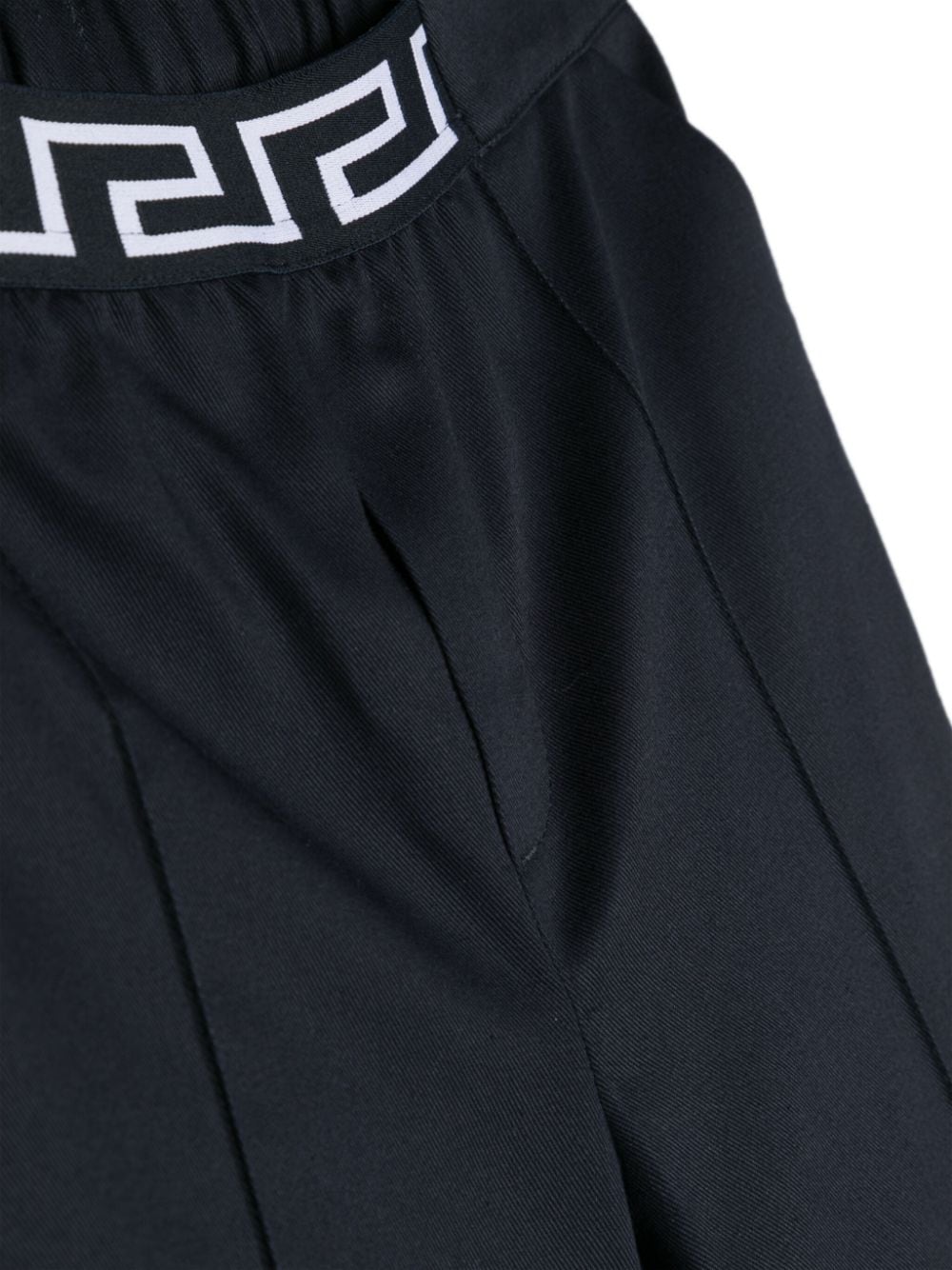 Pantalone blu per bambino con logo 10138311A09209 1U830 Versace Kids 