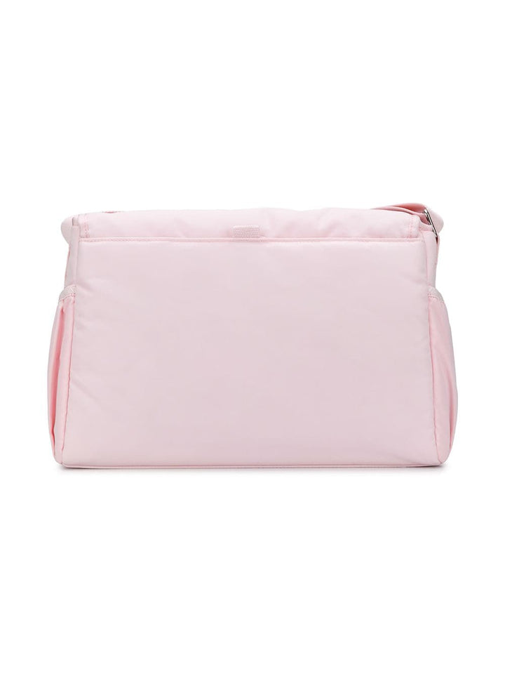 Light pink mother bag with logo