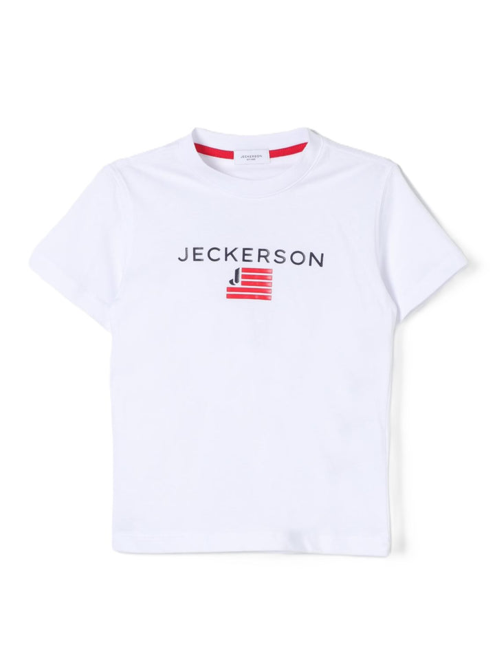 T-shirt bianco per bambino JB4025 BIA Jeckerson Kids 