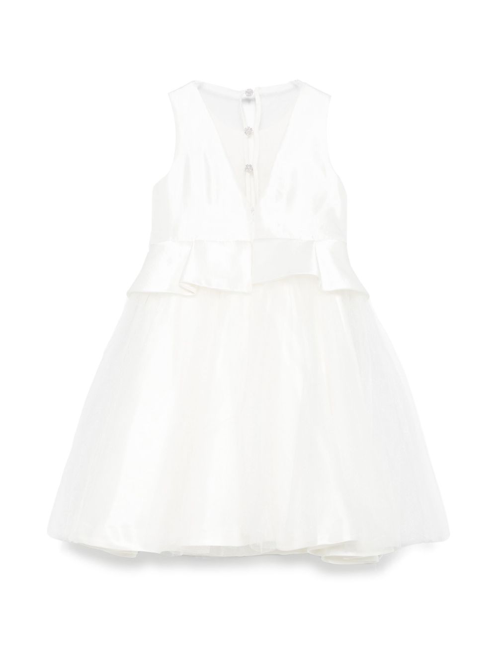 Abito bianco per bambina 5034 050 Abel & Lula 