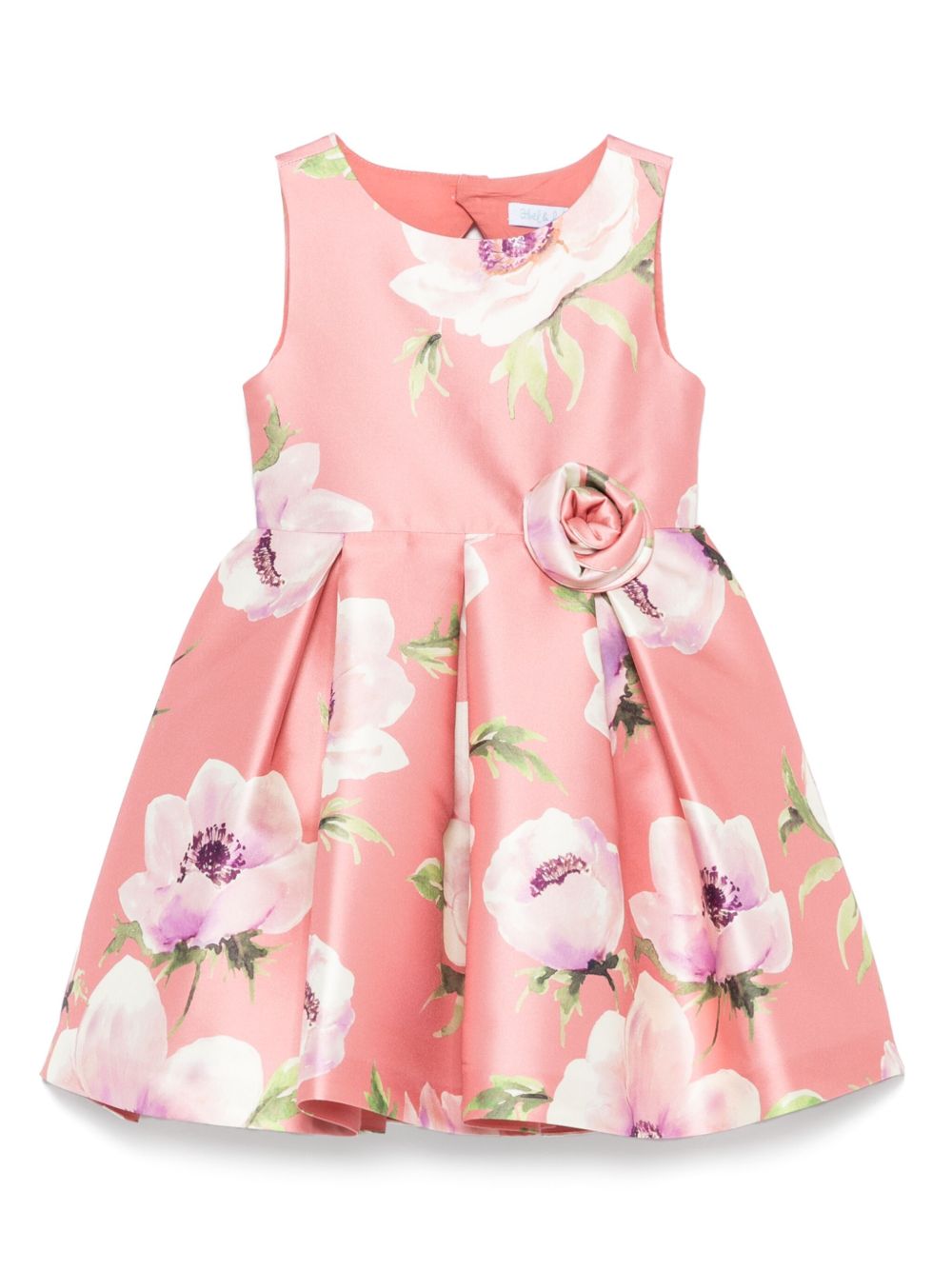 Abito rosa pesca per bambina 5069 087 Abel & Lula 
