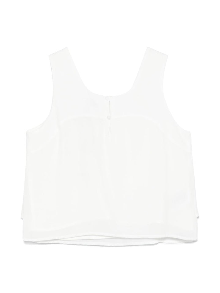 Top bianco per bambina 5150 007 Abel & Lula 