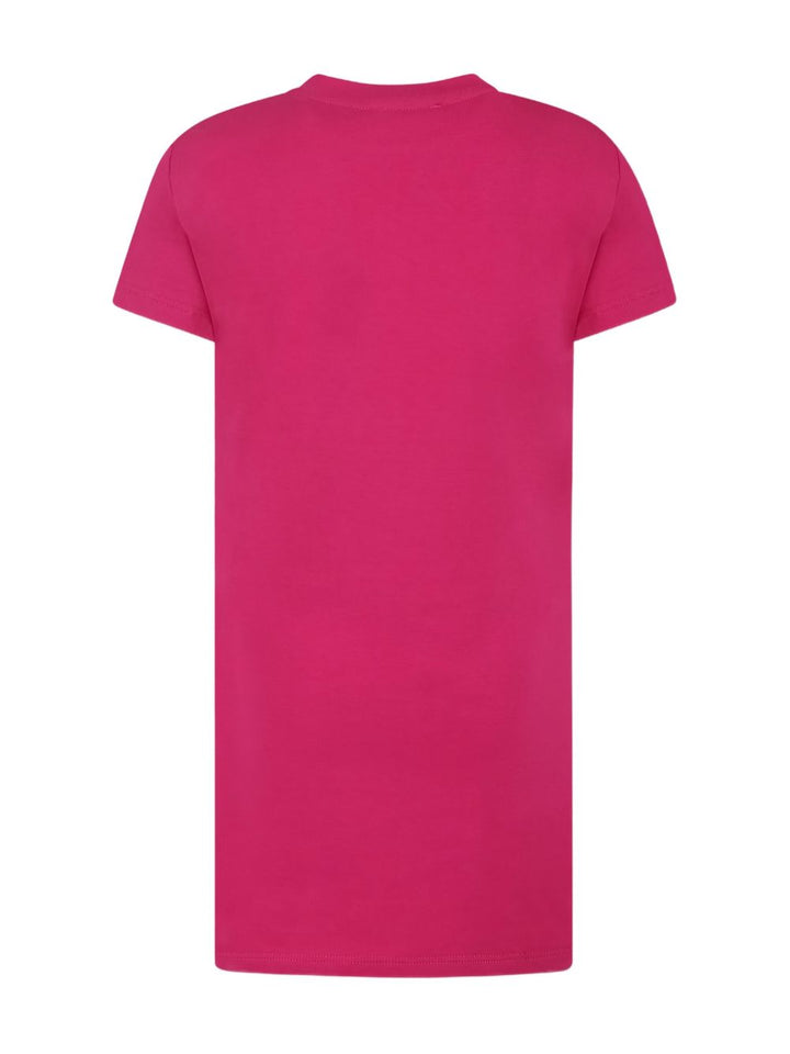 Abito fucsia per bambina BW1C01Z2389 50LBC Balmain Kids 