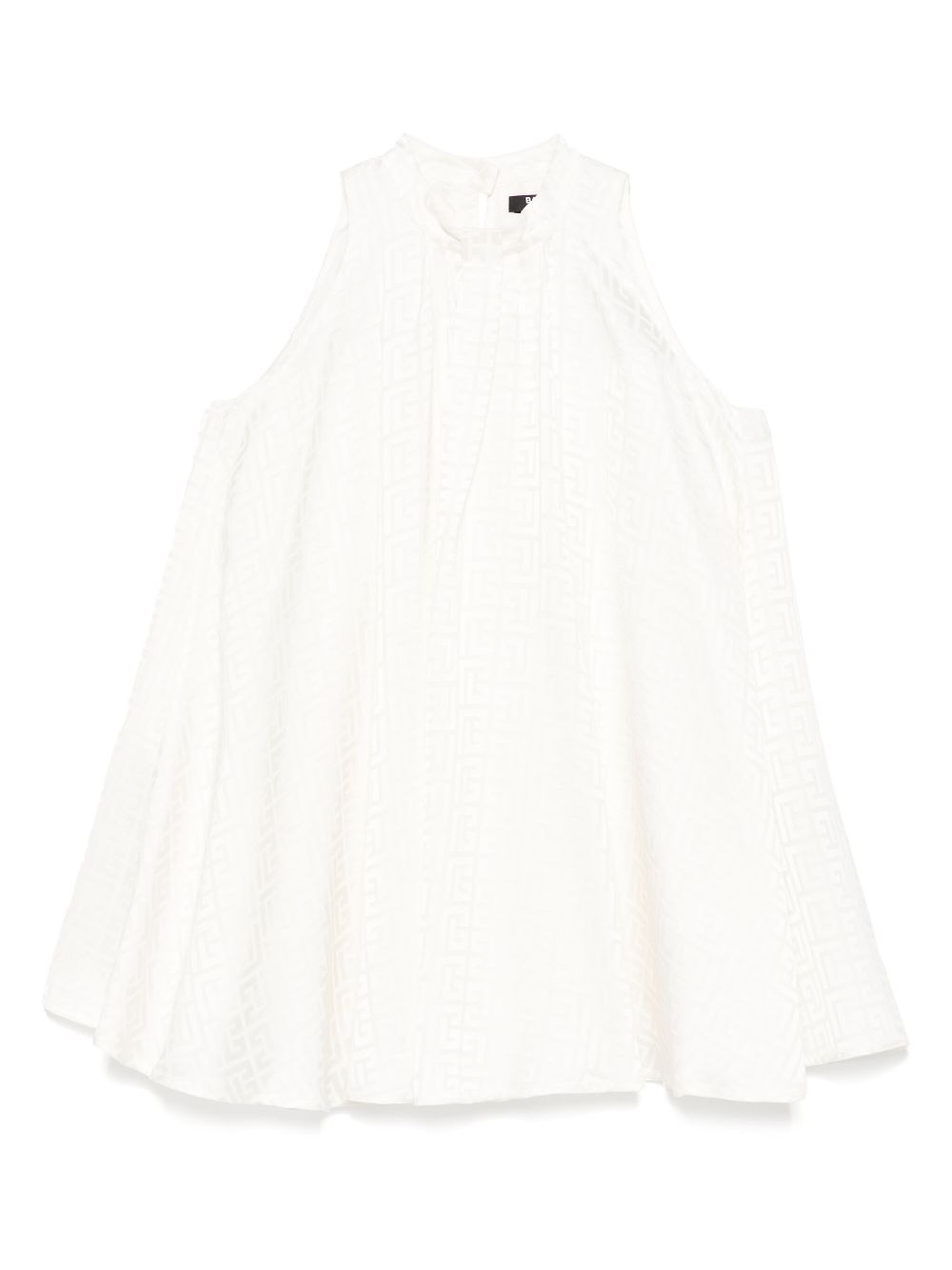 Abito bianco per bambina BW1D62S0192 102 Balmain Kids 
