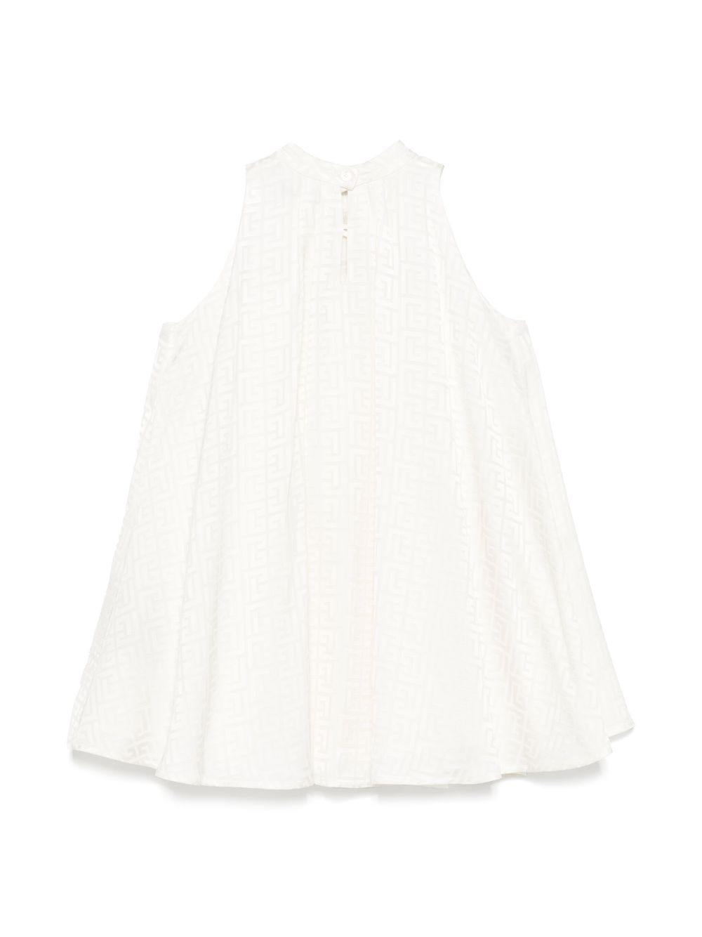 Abito bianco per bambina BW1D62S0192 102 Balmain Kids 