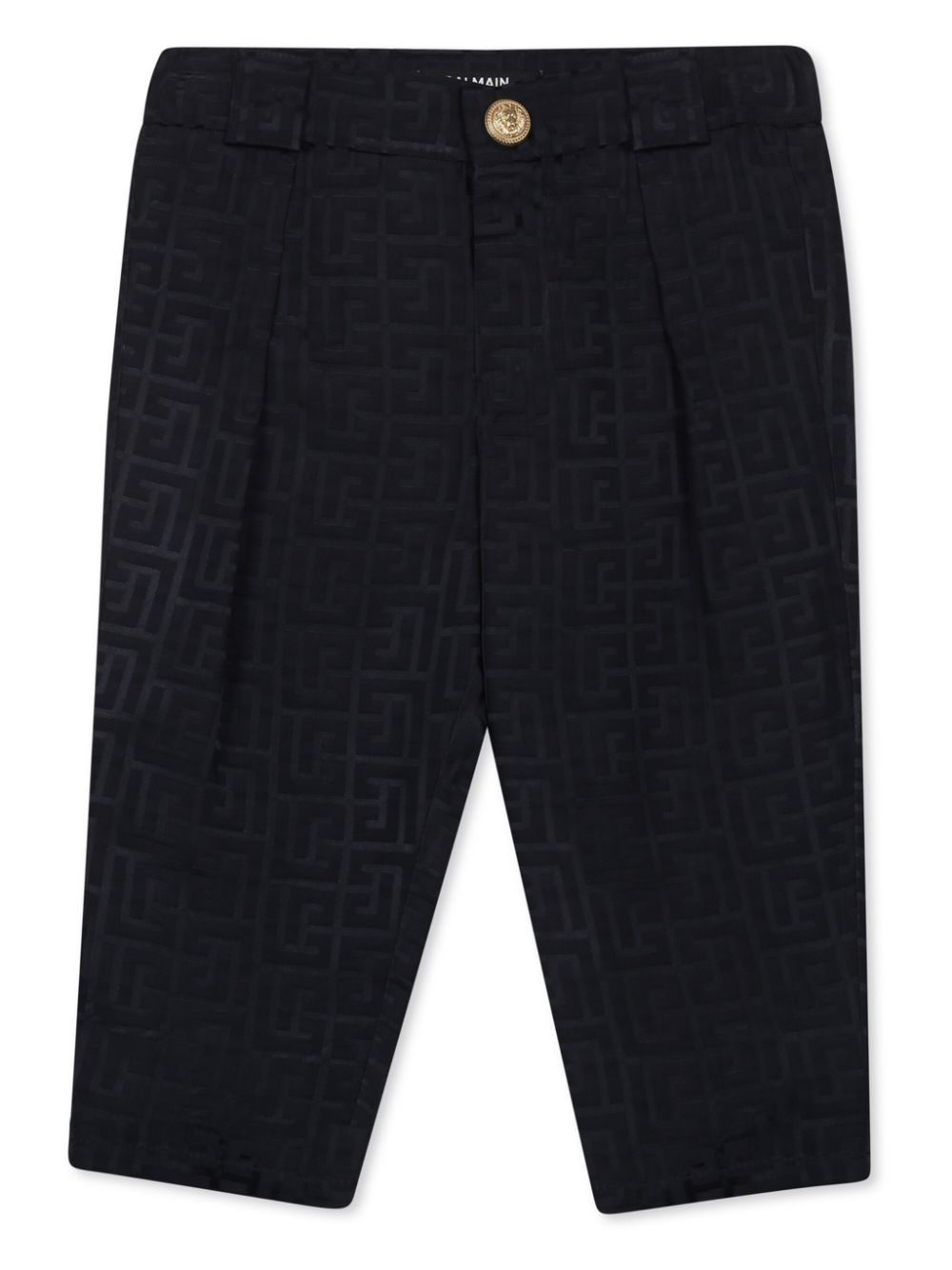 Pantalone blu notte per neonato BW6650S0192 60K Balmain Kids 