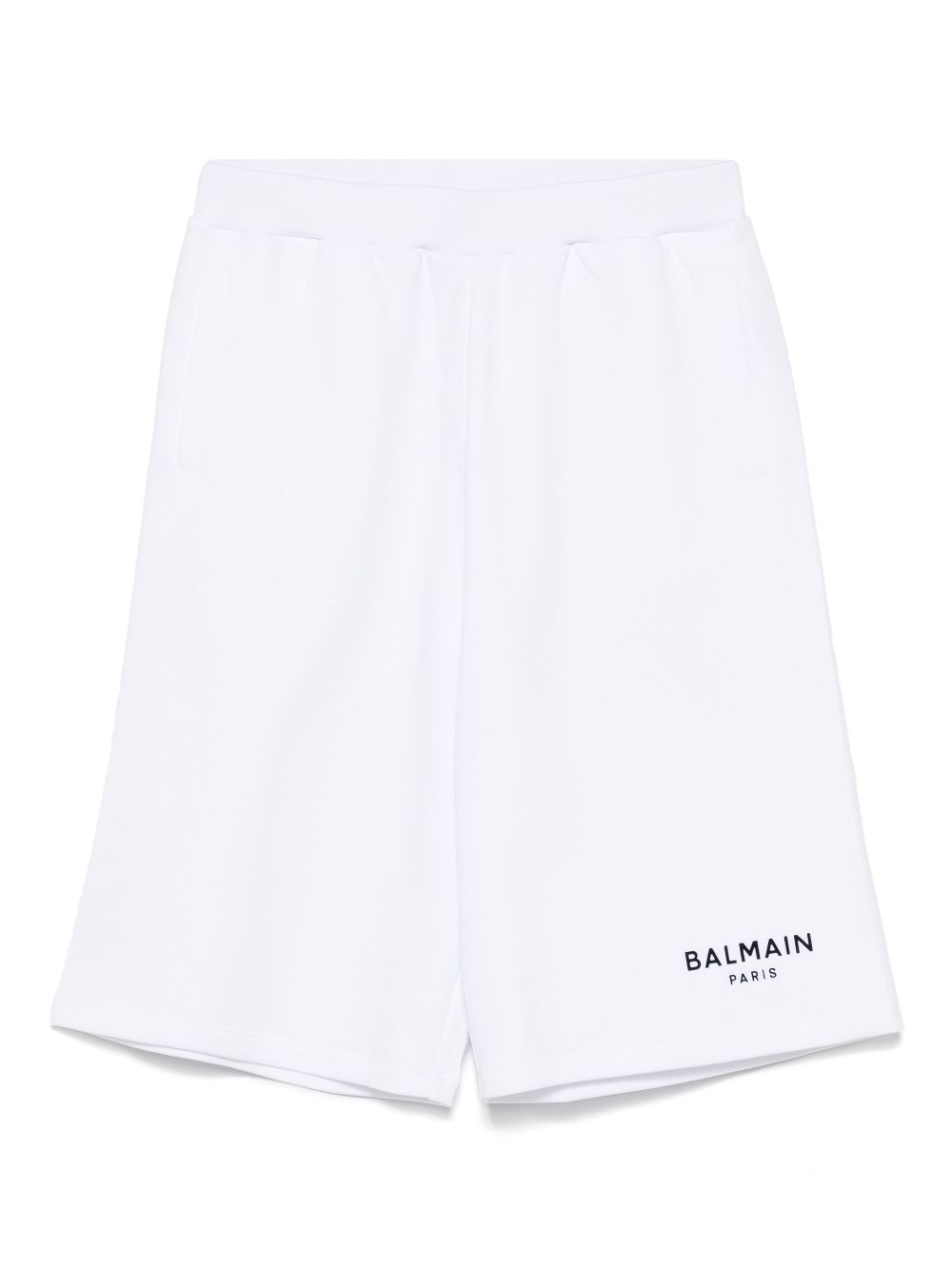 Bermuda bianca per bambino BW6Q89Z0081 100NE Balmain Kids 