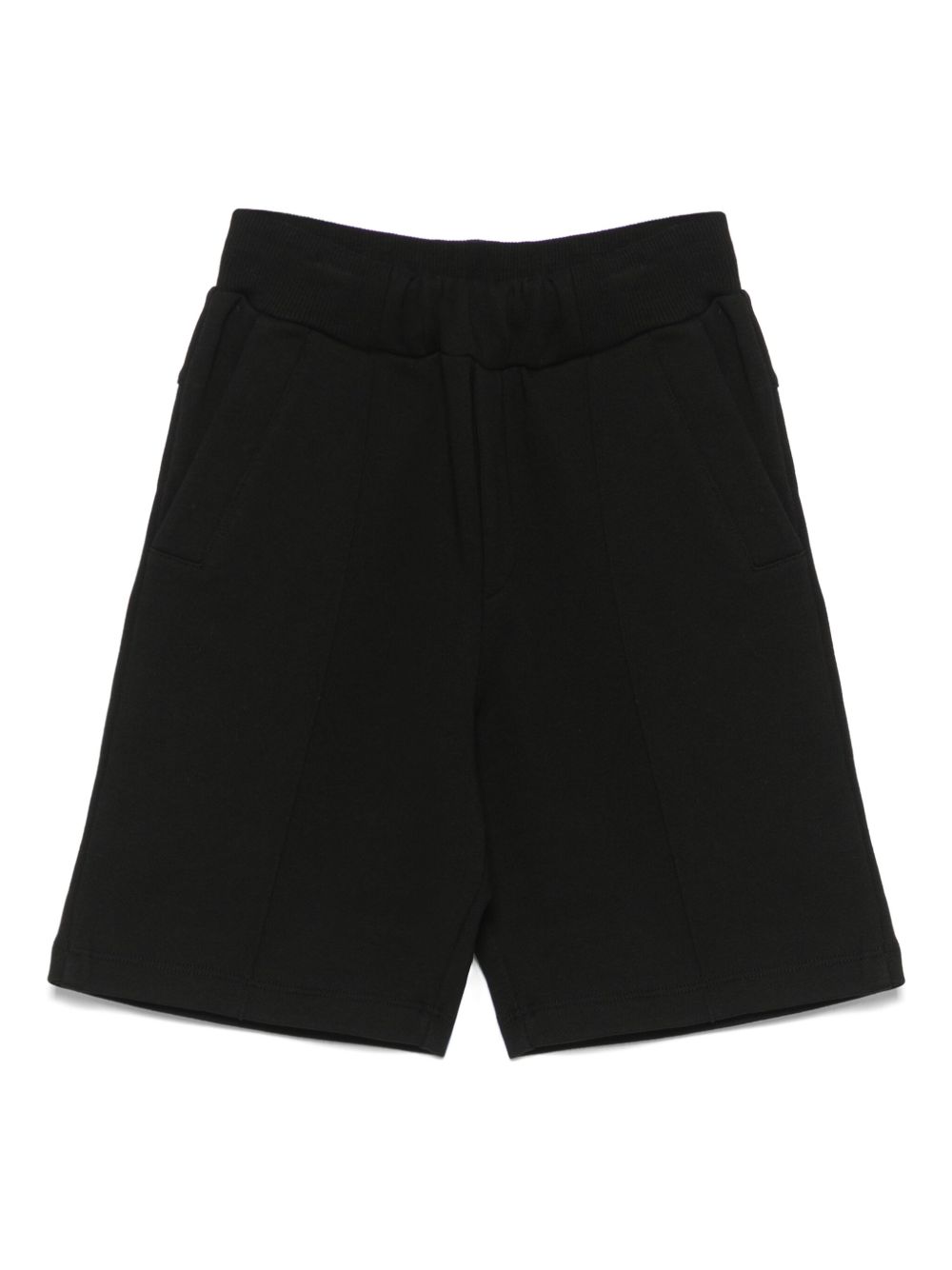Bermuda nera per bambino BW6R09Z0081 930MC Balmain Kids 