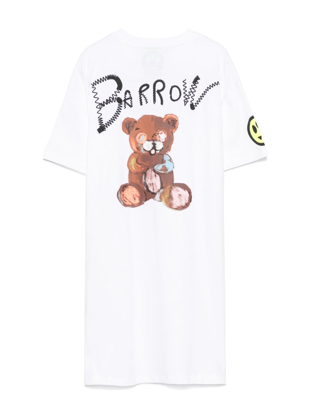 Abito bianco per bambina S5BKJGDR165 002 Barrow Kids 