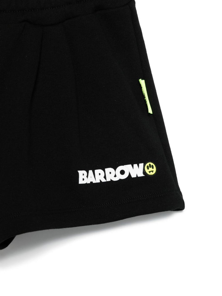 Bermuda nera per bambina S5BKJGSH154 110 Barrow Kids 