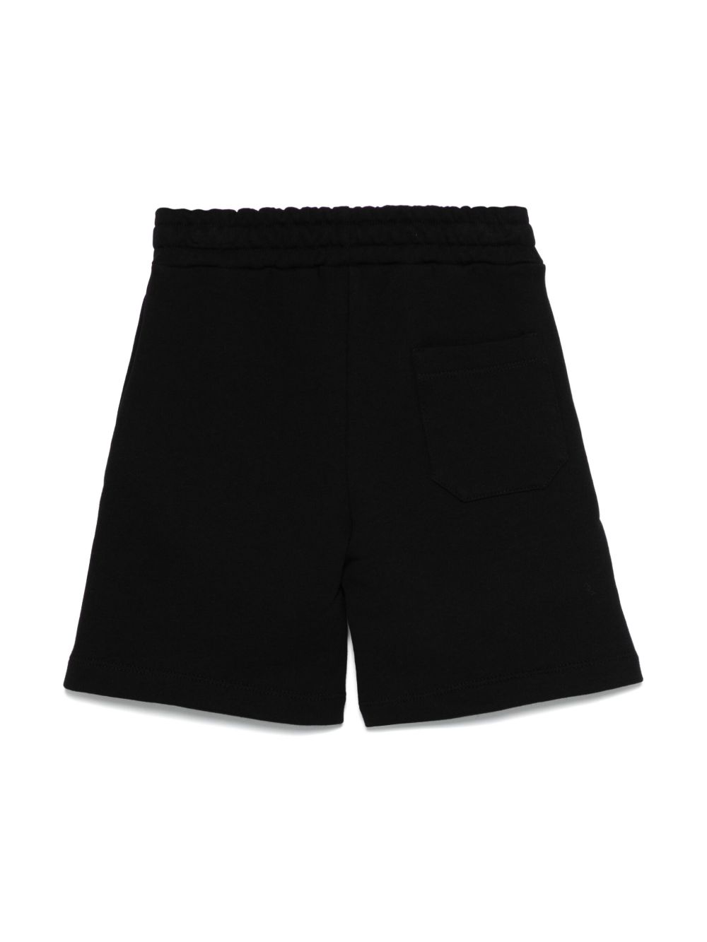 Bermuda nera per bambino con logo S5BKJUBE030 110 Barrow Kids 