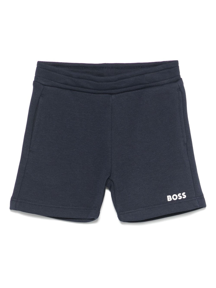 Bermuda blu oxford per neonato J52086 849 Boss Kids 