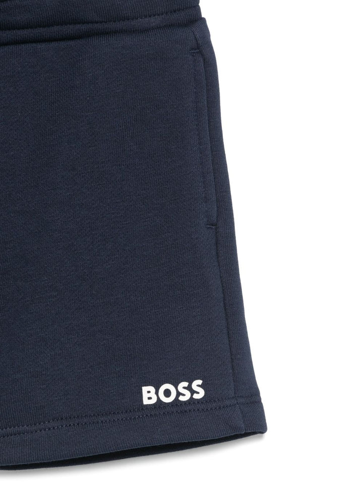 Bermuda blu oxford per neonato J52086 849 Boss Kids 