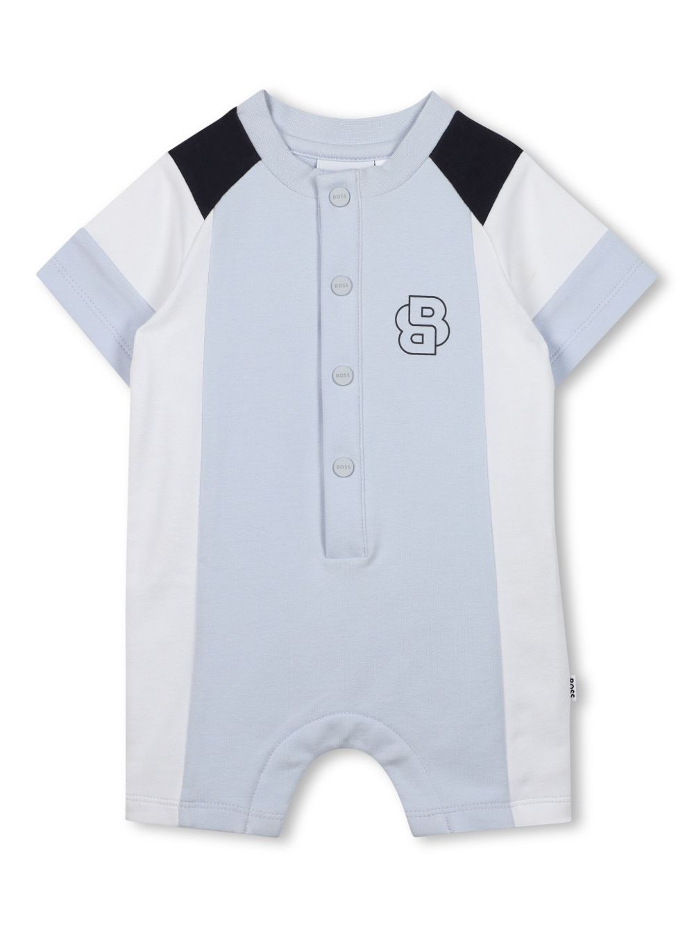 Tutina blu/bianco per neonato J52205 771 Boss Kids 
