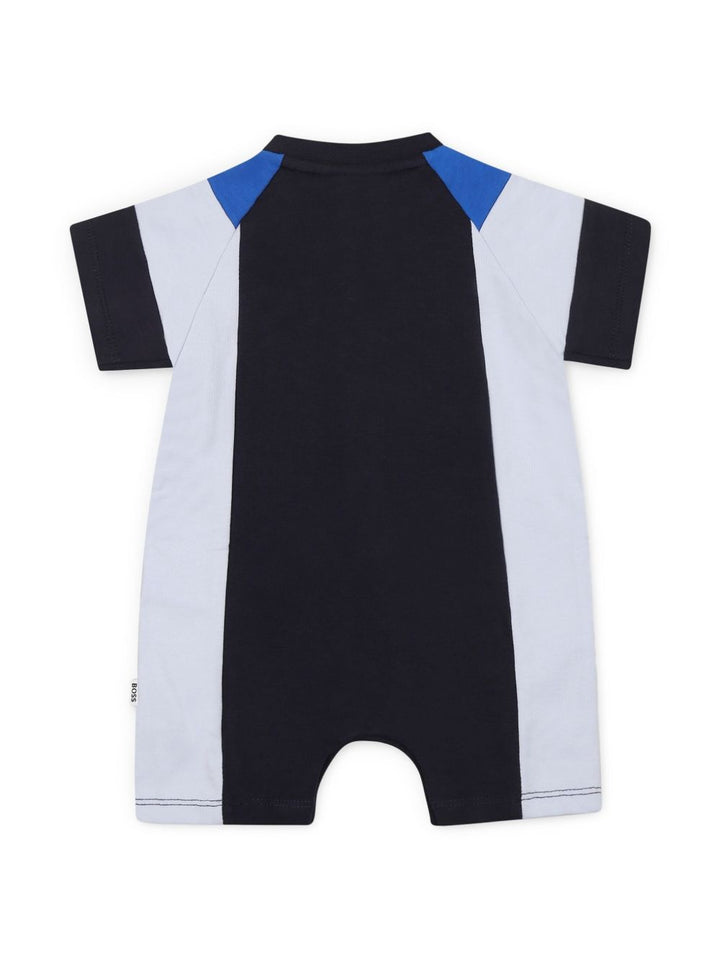 Tutina blu per neonato J52205 849 Boss Kids 