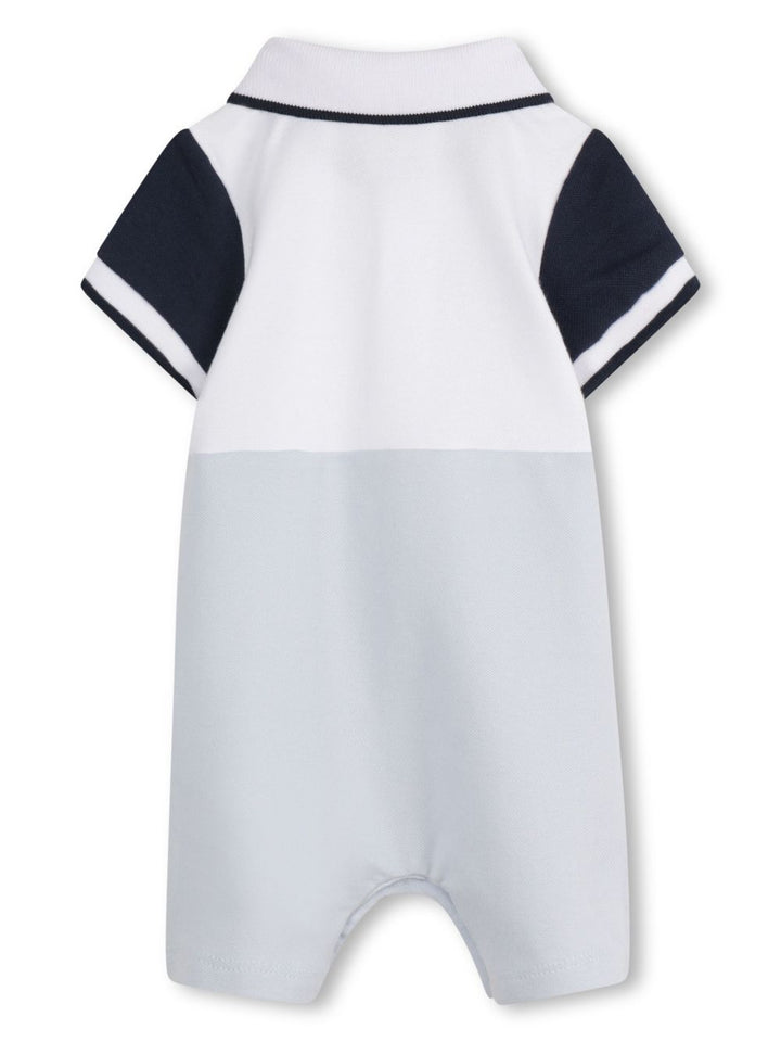 Tutina celeste/bianca per neonato J52207 771 Boss Kids 