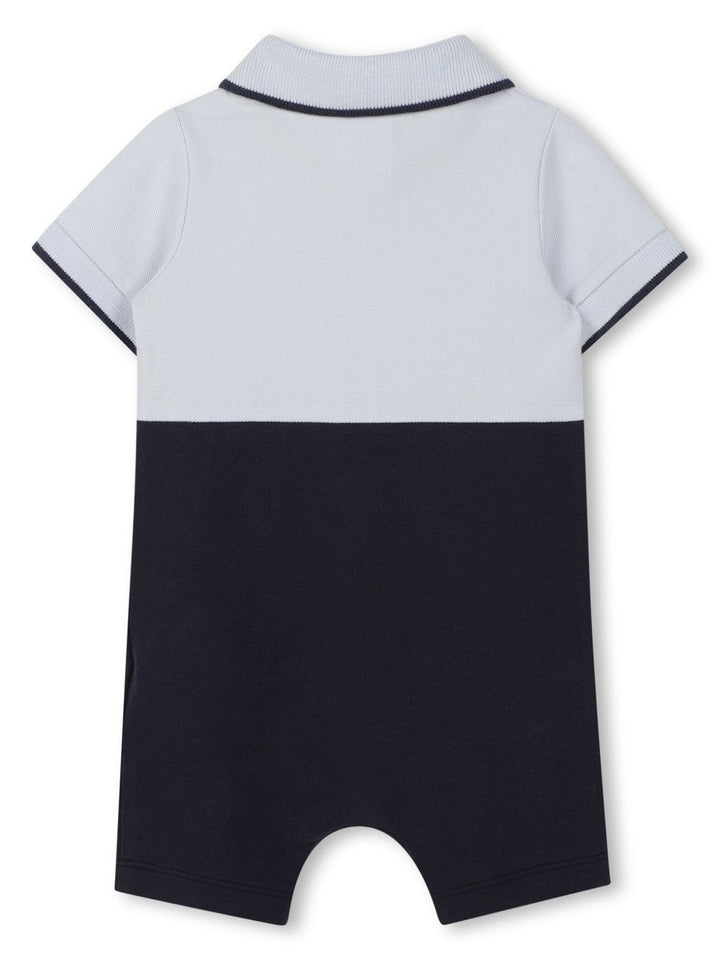 Tutina blu navy/azzurro per neonato J52207 849 Boss Kids 
