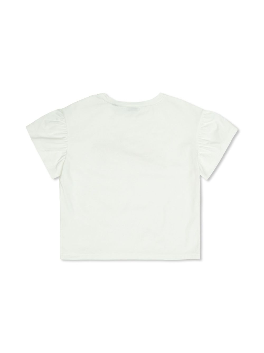 T-shirt bianca per bambina 8100319 A1464 Burberry Kids 