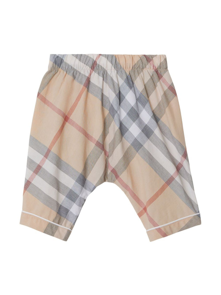 Tutina beige per neonato 8101683 A2205 Burberry Kids 