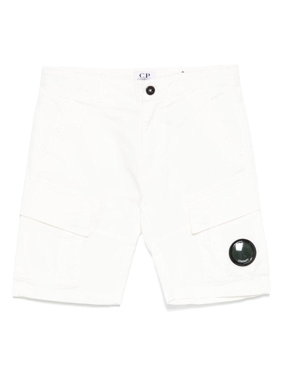 Bermuda bianca per bambino CMQ005LRC05 10135 C.P Company Kids 