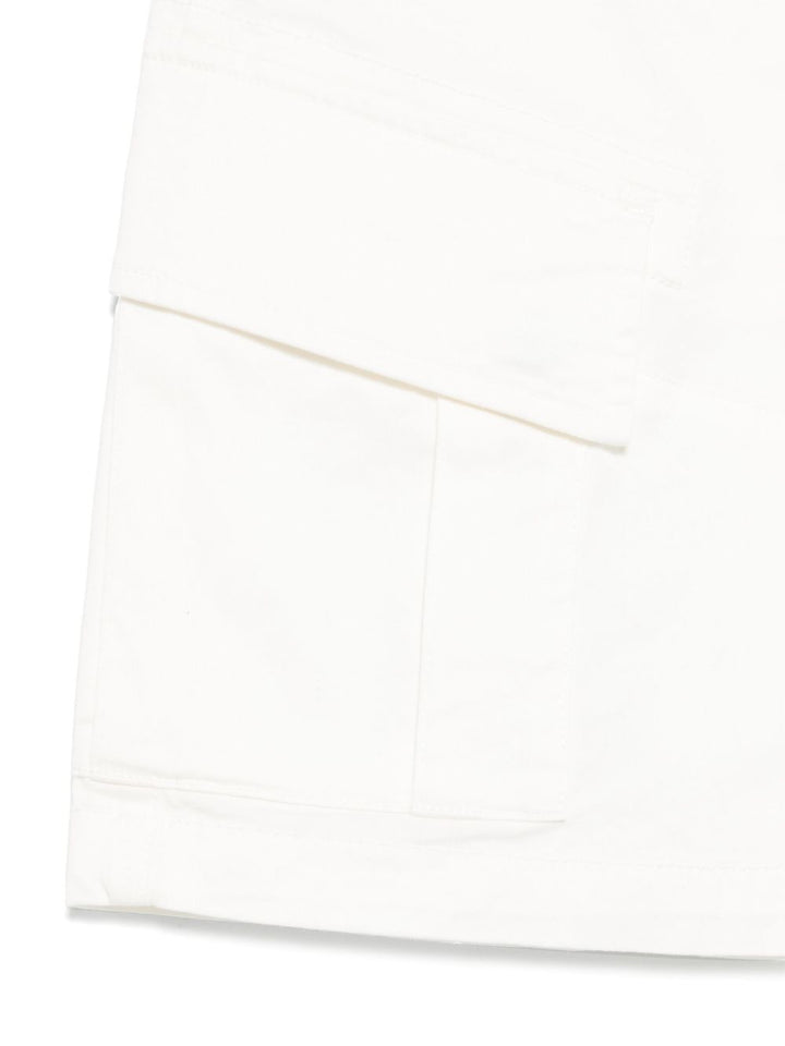 Bermuda bianca per bambino CMQ005LRC05 10135 C.P Company Kids 