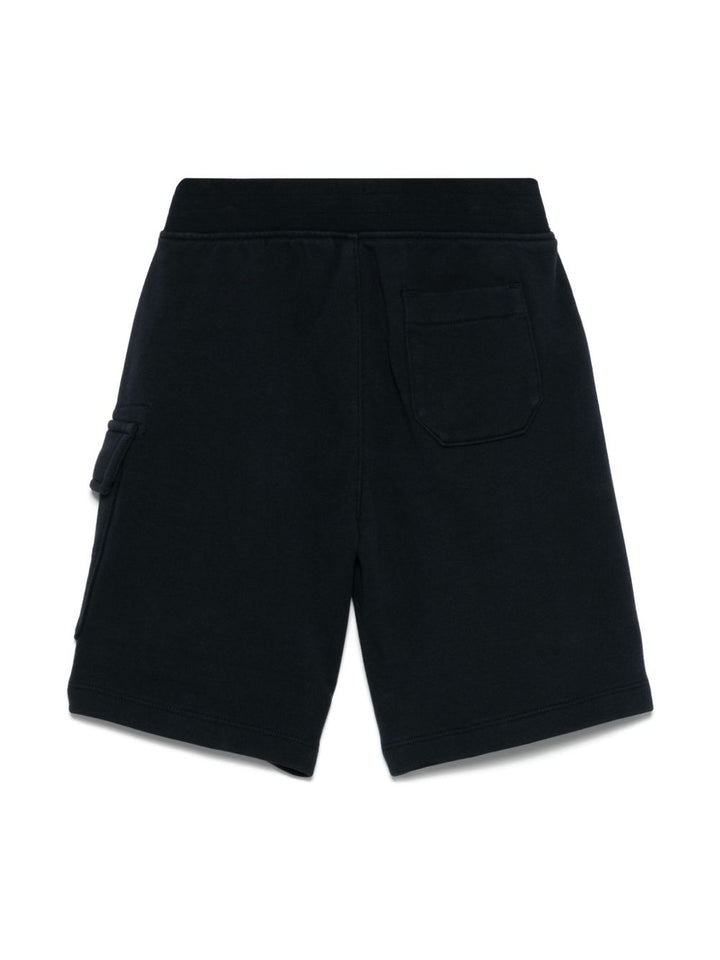 Bermuda blu navy per bambino CNQ002LCA69 41150 C.P Company Kids 
