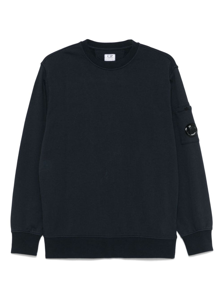 Felpa blu navy per bambino CUF00XLCA69 41150 C.P Company Kids 