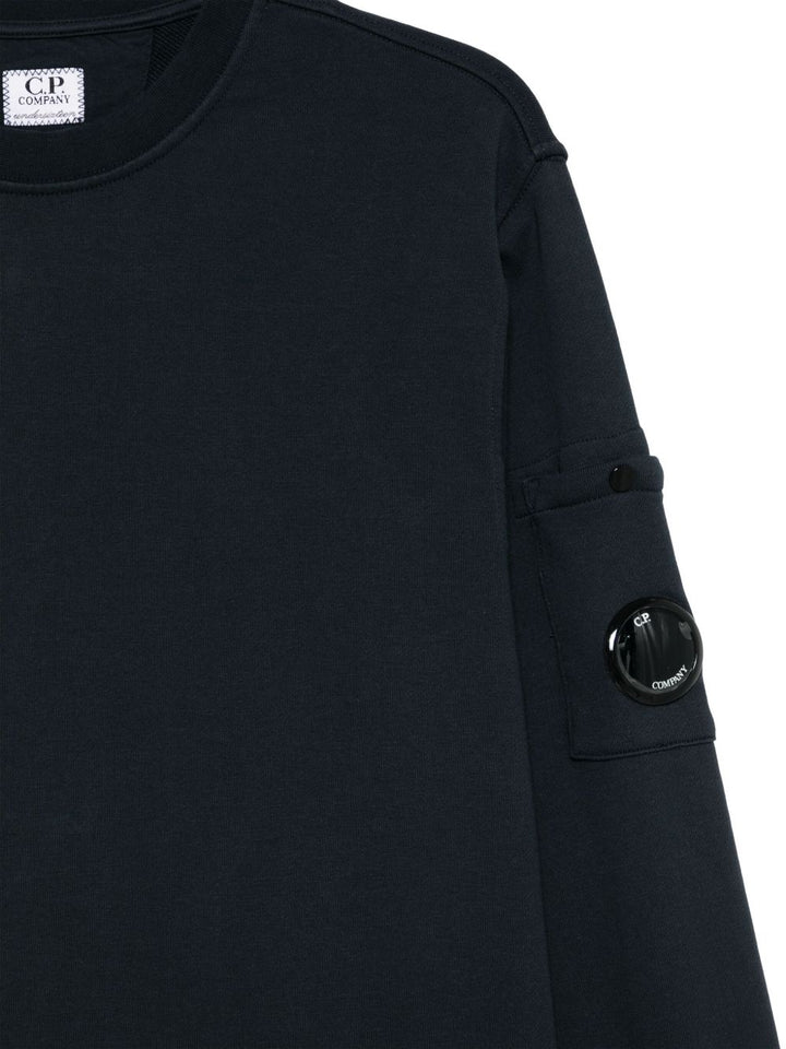 Felpa blu navy per bambino CUF00XLCA69 41150 C.P Company Kids 