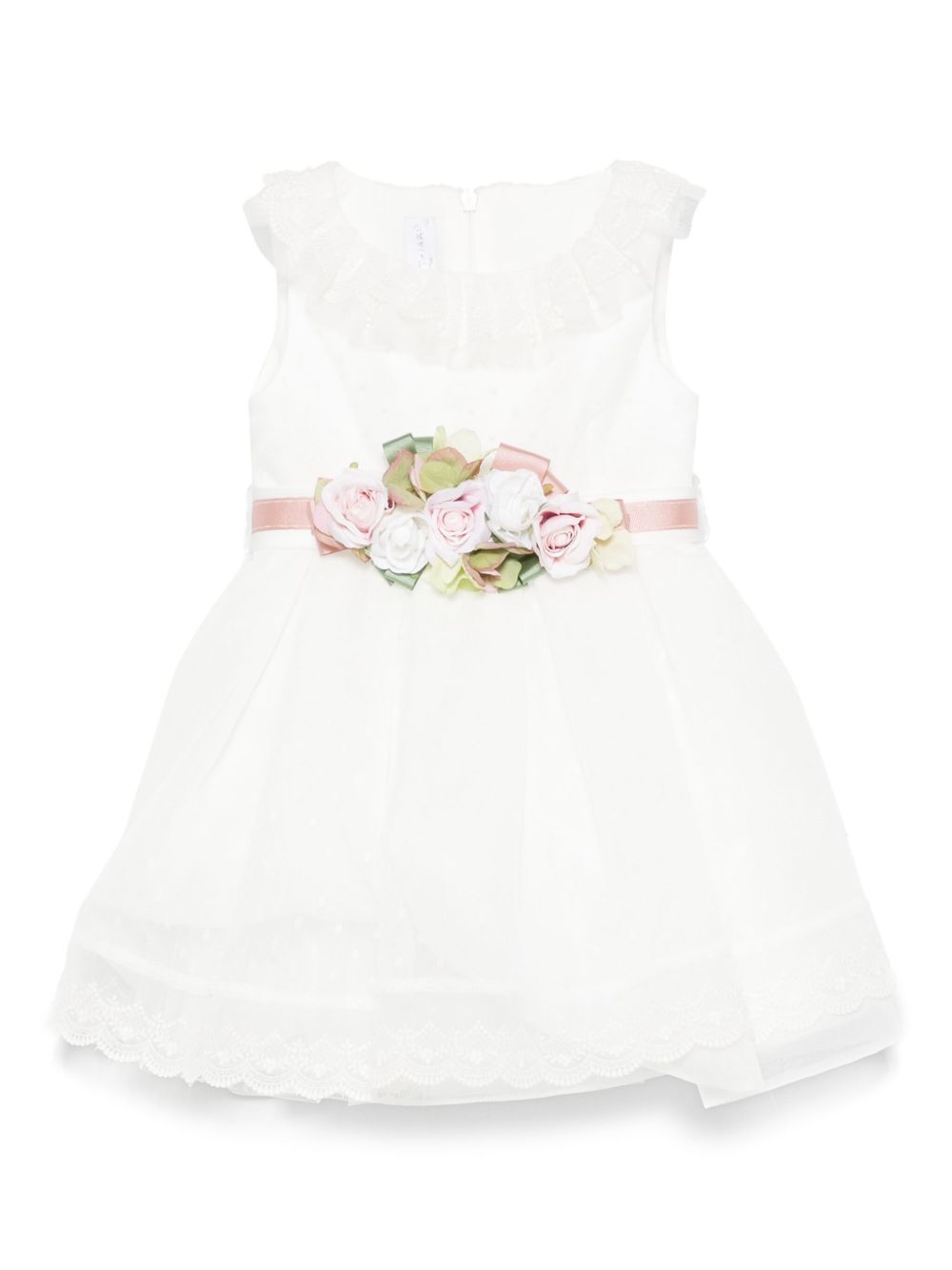 Abito bianco per neonata FN1080494847 1582 Colorichiari Kids 