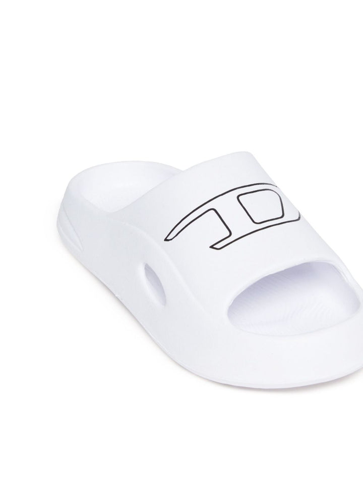 Ciabatte bianche per bambino BC0560P8056 H1527 Diesel Kids 
