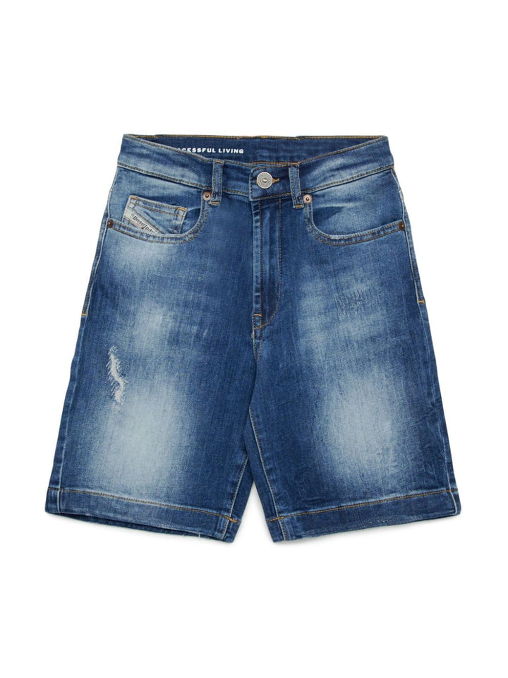 Bermuda demin per bambino J00512KXBNR K01 Diesel Kids 
